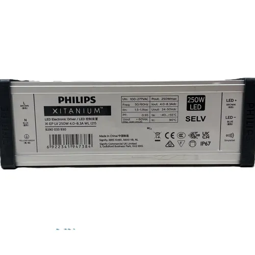 Nguồn Năng Lượng Cho Tương Lai Tỏa Sáng: Khám Phá Driver Led Philips Xitanium Xi EP LV 250W