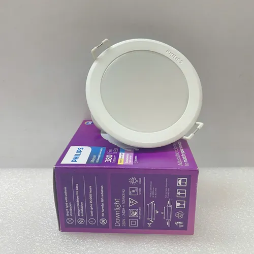 Kiến Tạo Mọi Sắc Thái Cảm Xúc. Trải Nghiệm Đèn Downlight Âm Trần Đổi Màu Led Philips Meson SSW D80 5W WH recessed LED CCT 2700K-4000K-6500K 380LM.
