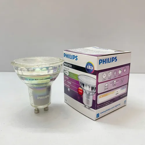 Ánh Sáng Tinh Hoa, Không Gian Bừng Sáng. Khám Phá Bóng đèn Led âm trần chiếu điểm Philips Master Led 4.9-50W GU10 940 36D Dim 4000K