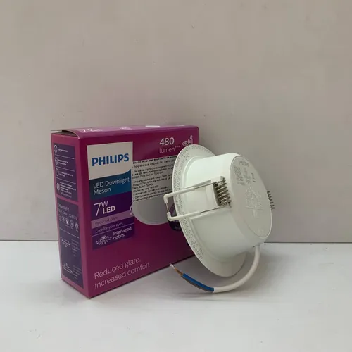 Ánh Sáng Tái Định Nghĩa Không Gian: Khám Phá Ngay Đèn Downlight Âm Trần Led Philips Meson IO 59445 D90 7W 4000K WH RECESSED 480lm