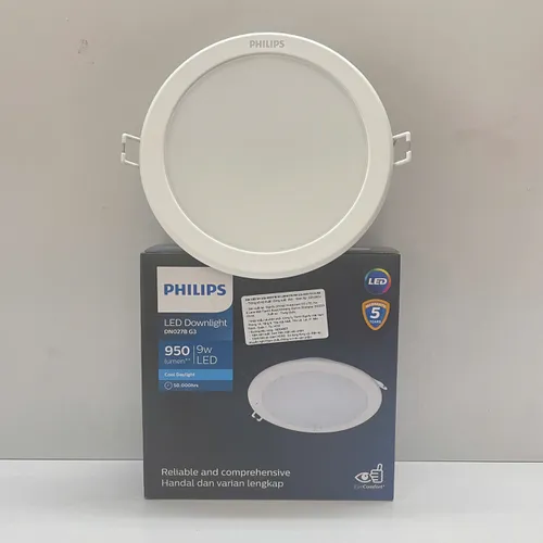 Kiến Tạo Không Gian Hoàn Hảo: Khám Phá Đèn Downlight Âm Trần Led Philips DN027B G3 9W Ngay Hôm Nay