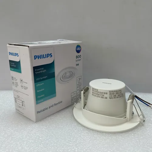 Kiến Tạo Không Gian Hoàn Mỹ. Khám Phá Ngay Đèn downlight âm trần chiếu điểm Led Philips Ess SmartBright Spotlight RS100B LED8 830 9W 220-240V D90 WB 3000K 36D 800LM IP20