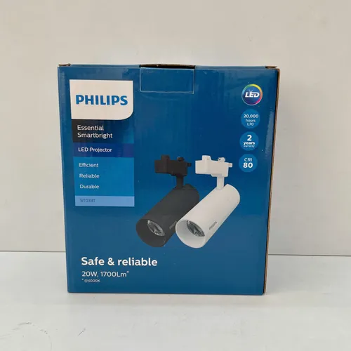 Ánh Sáng Dẫn Lối Sáng Tạo: Khám Phá Đèn Lắp Thanh Ray Chiếu Điểm Led Tracklighting Philips ST033T LED17/840 20W Vỏ Trắng