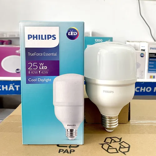 Đây là lí do tại sao bạn nên mua bóng đèn LED trụ Philips TrueForce Essential HB MV 2.5 Klm 25W 865 E27