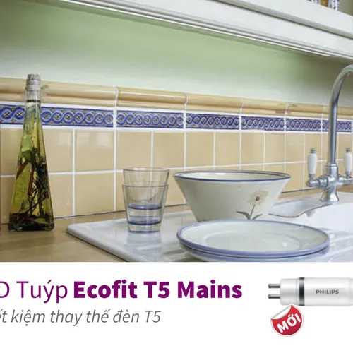 Combo 20 Bóng đèn Led tuýp Philips Ecofit T5 Mains 22w G5 1500mm