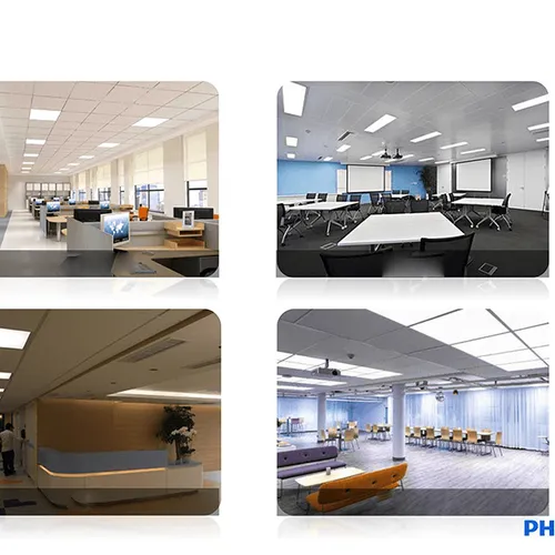 Máng đèn âm trần dạng tấm Led Panel Philips RC048B LED32S/865 PSU W60L60 NOC GM 