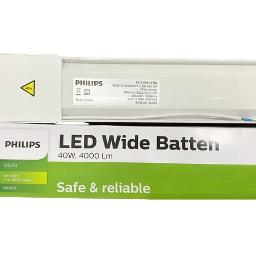 Máng đèn Led Bán Nguyệt Philips BN001C LED40/20 CW/NW L1200/ L600 -Khả năng tiết kiệm điện vượt trội