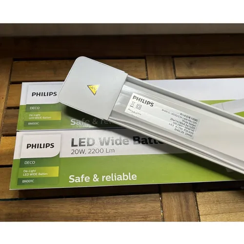 Máng đèn Led Bán Nguyệt Philips BN001C LED40/20 CW/NW L1200/ L600 -Khả năng tiết kiệm điện vượt trội
