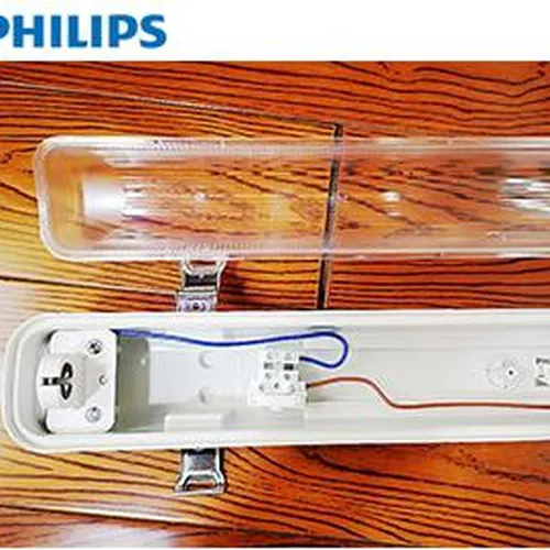 Máng đèn chống thấm Philips Essential Smartbright TLED Waterproof WT069C SE 2XTLED Bare L1200 GM