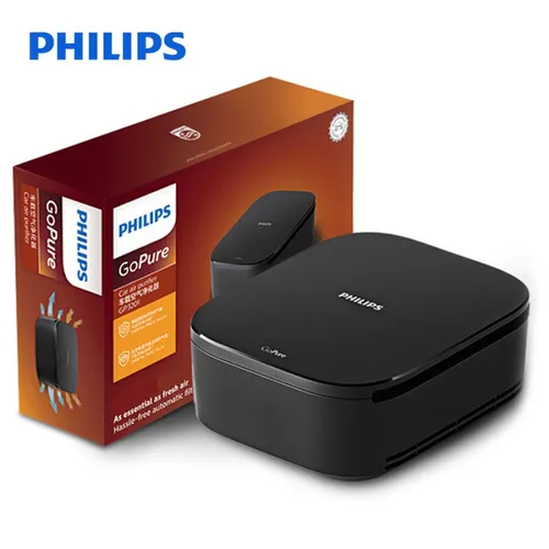 Máy lọc không khí khử khuẩn khử mùi trên xe hơi xe ô tô Philips GoPure Car Air Purifier GP3201