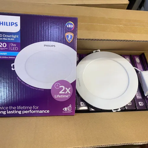 Bóng đèn LED âm trần siêu mỏng Philips Meson Max DL262 EC RD 125 9W 40K GM (mẫu mới)