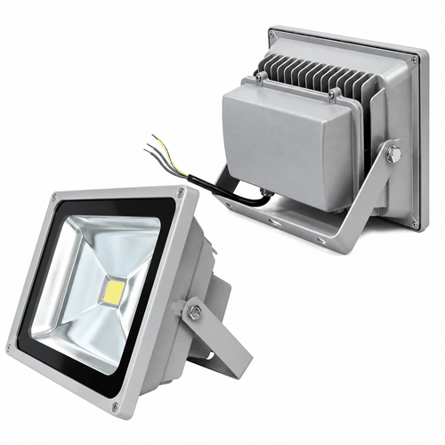 Đèn Pha Led Floodlight Chiếu Sáng Bảng Hiệu CTL111G 50W LED75/CW 220-240V 7500lm