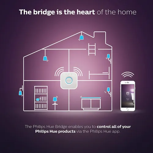 Mở Khóa Thế Giới Ánh Sáng Của Bạn: Khám Phá Philips Hue Bridge – Trái Tim Của Mọi Khoảnh Khắc Thăng Hoa!