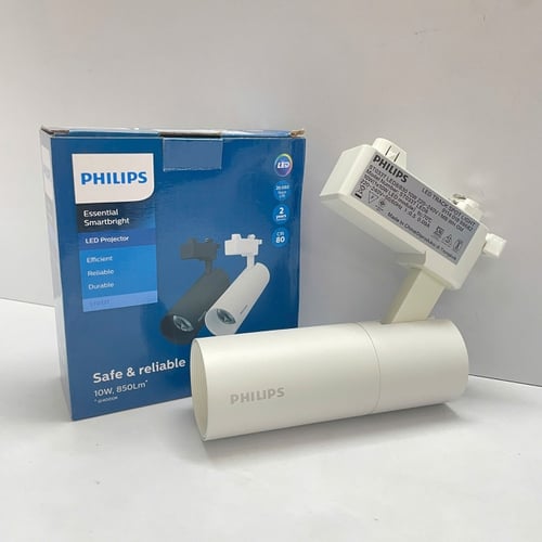 Đèn lắp thanh ray chiếu điểm Led Tracklighting Philips ST033T LED8/830 10W 220-240V I MB WH GM 3000K 850lm 24D – vỏ trắng: Kiến tạo không gian sống động. Khám phá ngay!