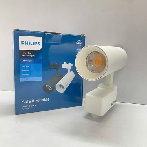 Đèn lắp thanh ray chiếu điểm Led Tracklighting Philips ST033T LED8/830 10W 220-240V I MB WH GM 3000K 850lm 24D – vỏ trắng: Kiến tạo không gian sống động. Khám phá ngay!