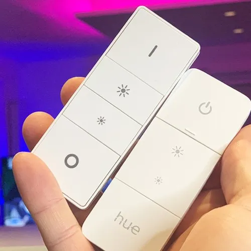 Ánh Sáng Trong Tầm Tay Bạn. Khám Phá Công Tắc Điều Chỉnh Độ Sáng Đèn LED Chiếu Sáng Thông Minh Philips Hue - Điều Khiển Không Dây Philips Hue DIM Switch MY/PH/VN.