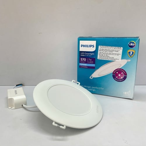 Chào đón Ánh sáng Tinh hoa: Đèn downlight âm trần siêu mỏng Led Philips Eridani DL190B Slim D100 7W – Kiến tạo không gian sống và làm việc đẳng cấp của riêng bạn.