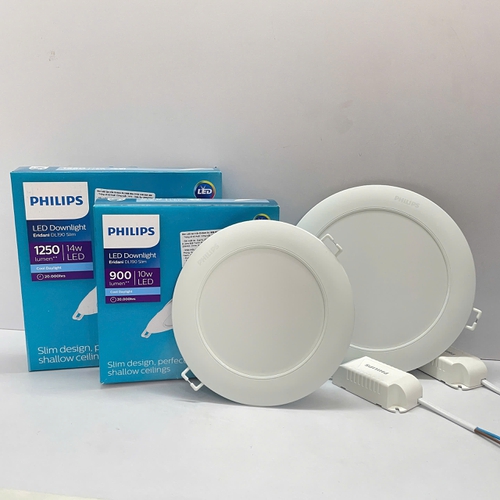 Khám phá Ánh Sáng Tinh Hoa: Đèn downlight âm trần siêu mỏng Led Philips Eridani DL190B Slim D125 10W – Nâng tầm mọi không gian sống hiện đại.