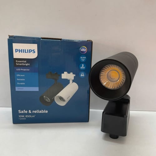 Khám phá Ánh Sáng Hoàn Hảo: Đèn lắp thanh ray chiếu điểm Led Tracklighting Philips ST033T LED8/840 10W 220-240V I WB BK GM 4000K 850lm 36D - vỏ đen. Nâng Tầm Không Gian Của Bạn.