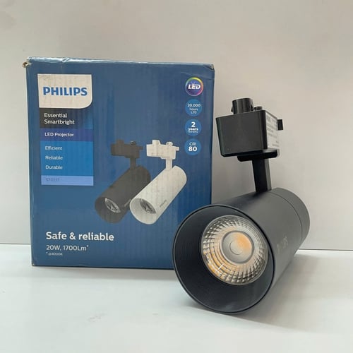 H1. Khám phá sự tinh tế: Đèn lắp thanh ray chiếu điểm Led Tracklighting Philips ST033T LED17/840 20W 220-240V I WB BK GM 4000K 1700lm 36D - vỏ đen – Biến hóa không gian, kiến tạo phong cách của riêng bạn!