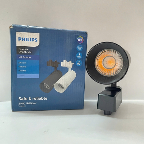 H1. Khám phá sự tinh tế: Đèn lắp thanh ray chiếu điểm Led Tracklighting Philips ST033T LED17/840 20W 220-240V I WB BK GM 4000K 1700lm 36D - vỏ đen – Biến hóa không gian, kiến tạo phong cách của riêng bạn!