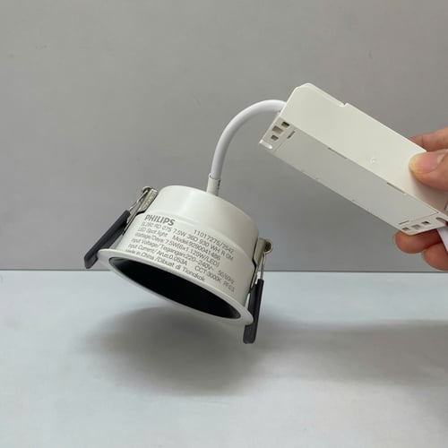 H1: Đèn Downlight Âm Trần Philips SL260: Ánh Sáng Tinh Tế Cho Không Gian Sống Đẳng Cấp