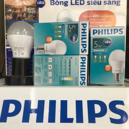 Bóng đèn Led Bulb Philips 5W/6500k ánh sáng trắng