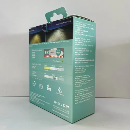 H4 11342 Pro 5100 LED U51 CW X2 12V-24V 12W 5800K - Hộp 2 Bóng đèn pha xe hơi ô tô Philips Pro 5100 LED H4 11342 U51 CW X2 12V-24V 12W 5800K tăng sáng 160%