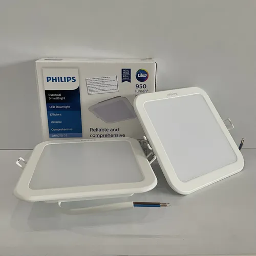Đèn LED Philips vuông downlight âm trần DN027B G3 LED12/CW 12W 220-240V L150 SQ