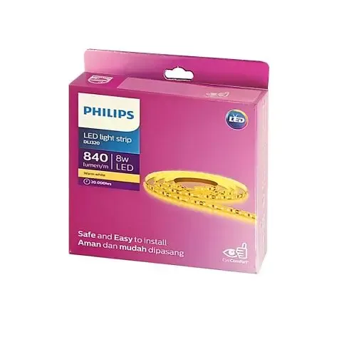 ✨🏡Chiếu sáng Tinh tế, Kiến tạo Không gian: Đèn LED Dây Philips  DLI320 5M 8W/M 2700K 840LM 24V – Nơi Ánh Sáng Thăng Hoa.
