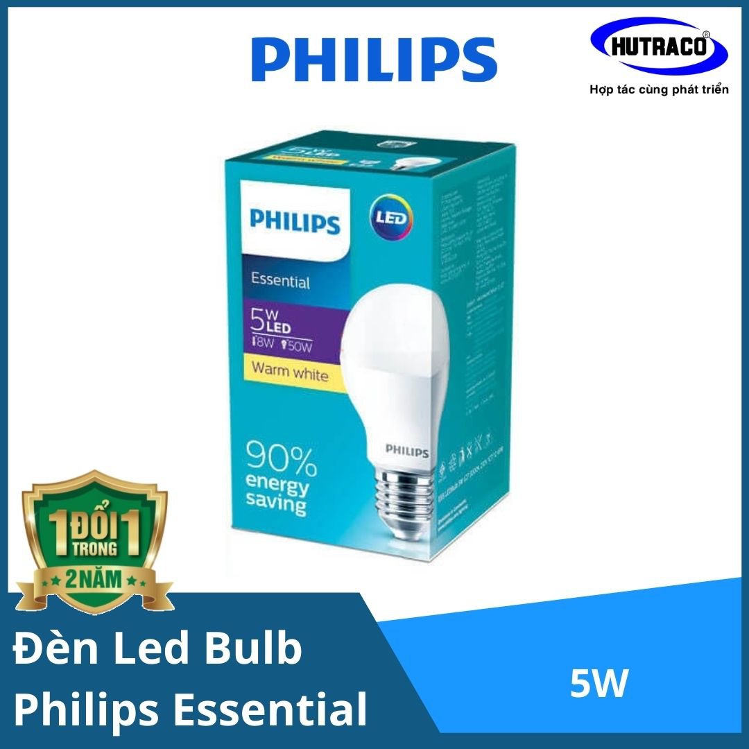 Bóng đèn Led Bulb Essential Philips 5W E27 A60