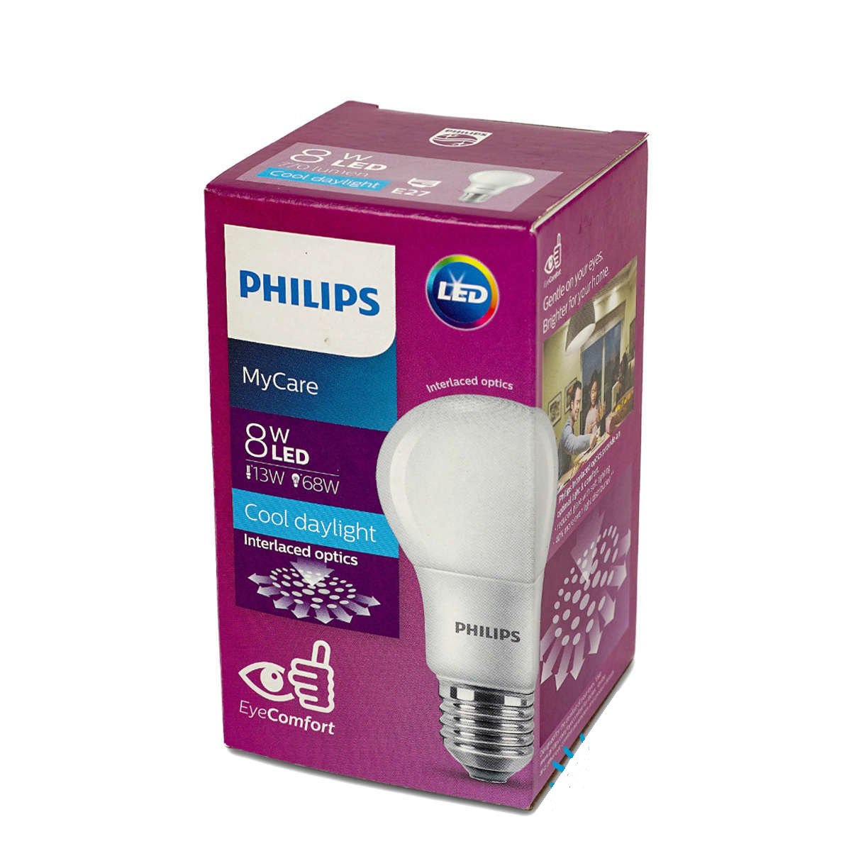 Bóng đèn Led Bulb Philips My Care 8W E27 A60