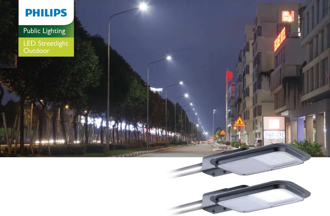 Đèn Led chiếu sáng đường Philips SmartBright BRP130 LED70/NW 70W 220-240V DM GM