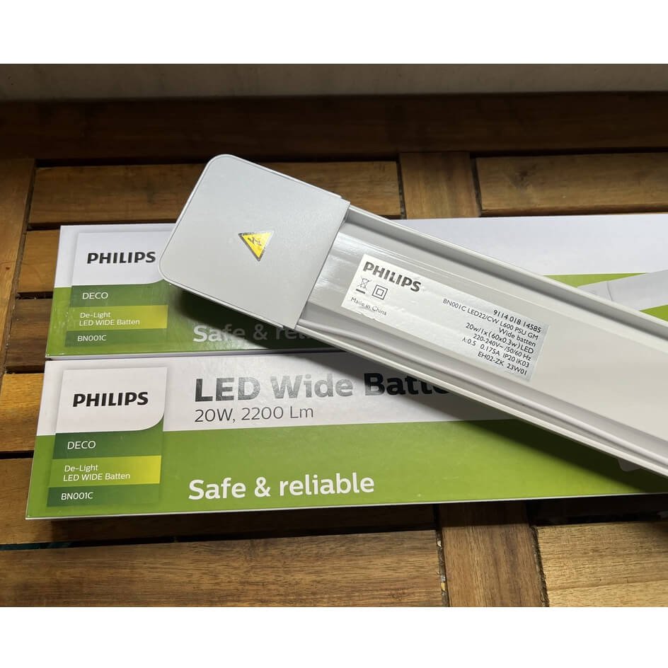 Máng đèn Led Bán Nguyệt Philips BN011C LED40/20 CW/NW L1200/ L600