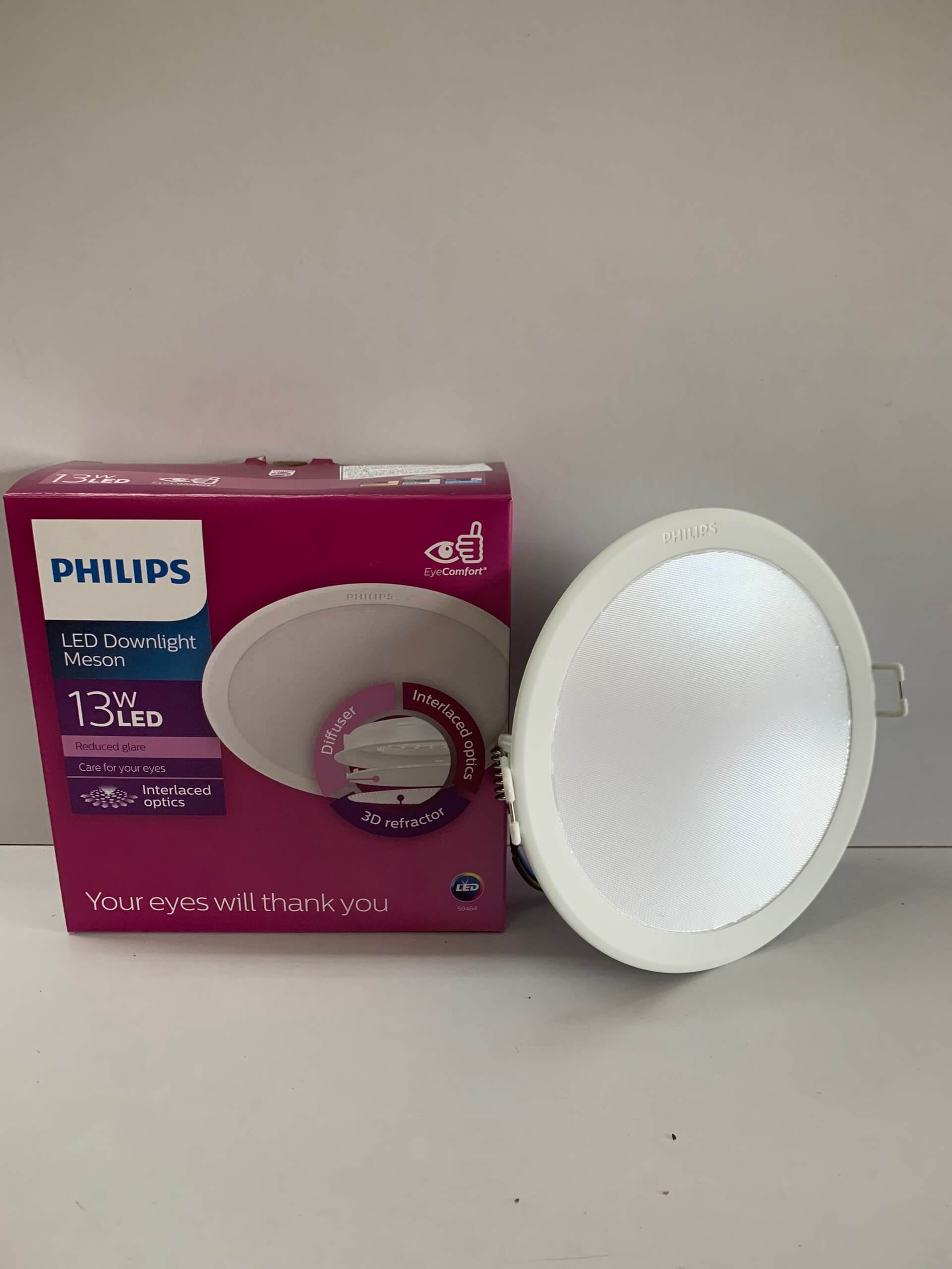 Bộ đèn LED Downlight âm trần giảm chói Philips 59447 Meson 090 5W 40K recessed IO