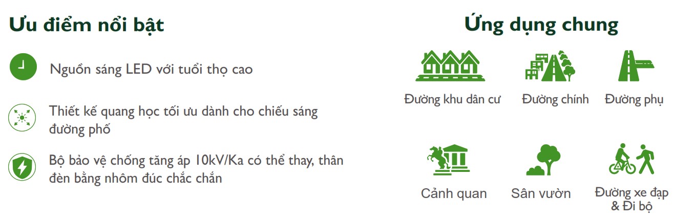 Ưu điểm và ứng dụng đèn LED chiếu sáng đường phố cảnh quan sân vườn Philips Inside BVG 123P Ưu điểm và ứng dụng đèn LED chiếu sáng đường phố cảnh quan sân vườn Philips Inside BVG 123P