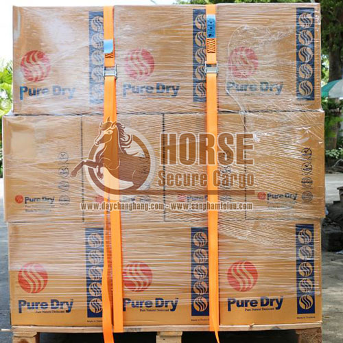 Nhiều doanh nghiệp tin dùng dây chằng hàng khóa cam hãng HORSE Nhiều doanh nghiệp tin dùng dây chằng hàng khóa cam hãng HORSE