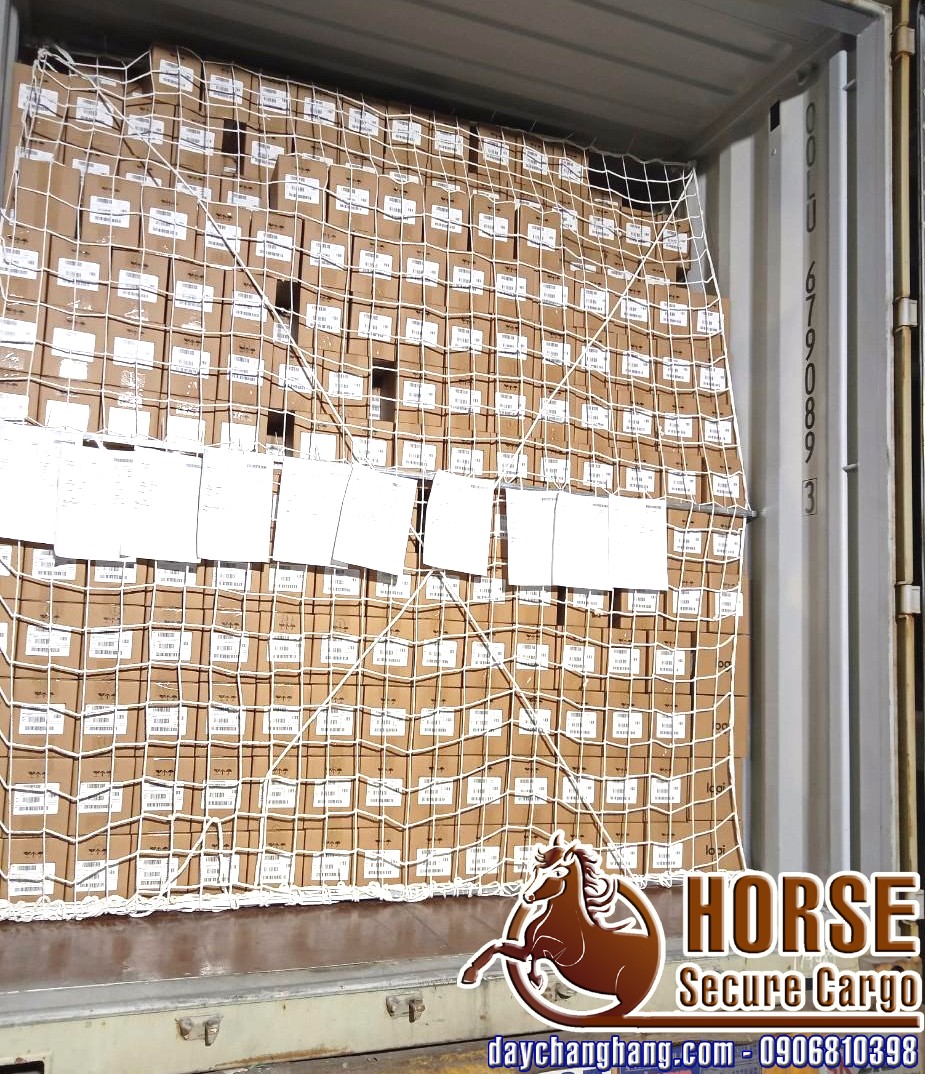 Lưới chắn container cố định không để hàng bị đổ Lưới chắn container cố định không để hàng bị đổ