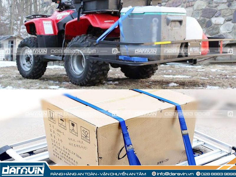 Ứng dụng dây thít vải trong logistic, vận chuyển, sản xuất…