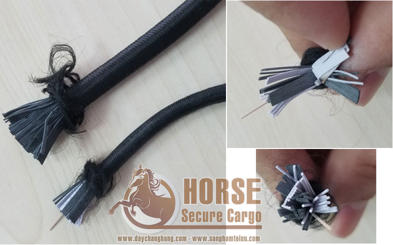Cấu tạo lõi của dây thun tròn chằng hàng móc thép Horse Cấu tạo lõi của dây thun tròn chằng hàng móc thép Horse