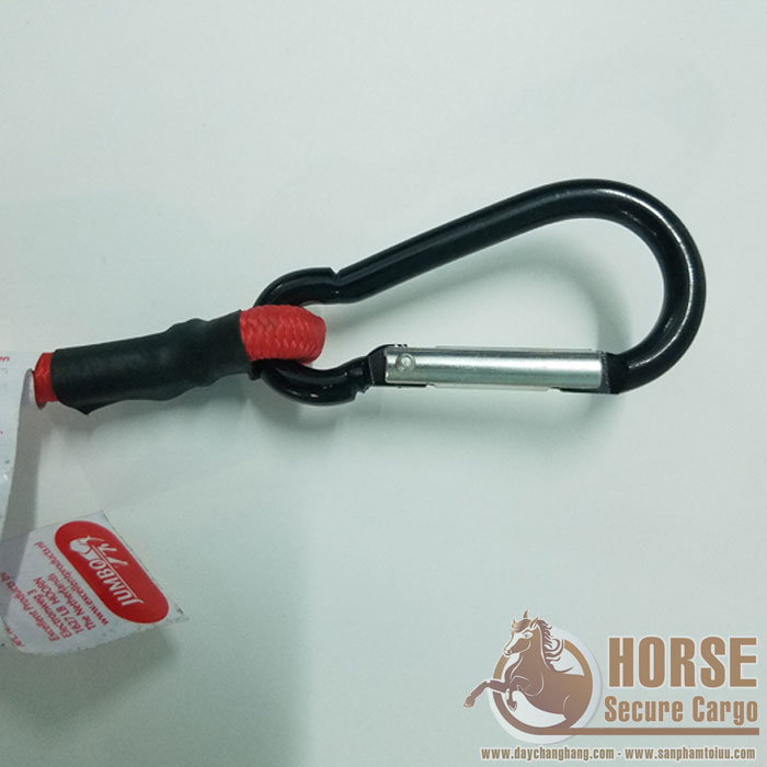 Dây thun tròn chằng hàng móc snap hook 60cm Dây thun tròn chằng hàng móc snap hook 60cm