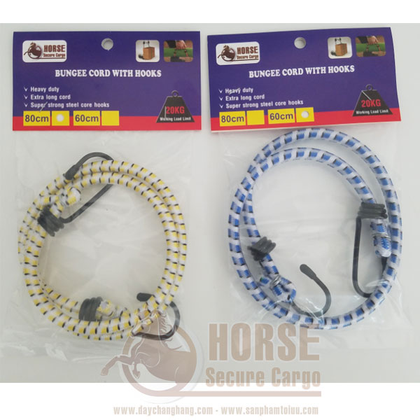 Dây thun tròn chằng hàng móc thép Horse được sản xuất theo tiêu chuẩn Châu Âu Dây thun tròn chằng hàng móc thép Horse được sản xuất theo tiêu chuẩn Châu Âu