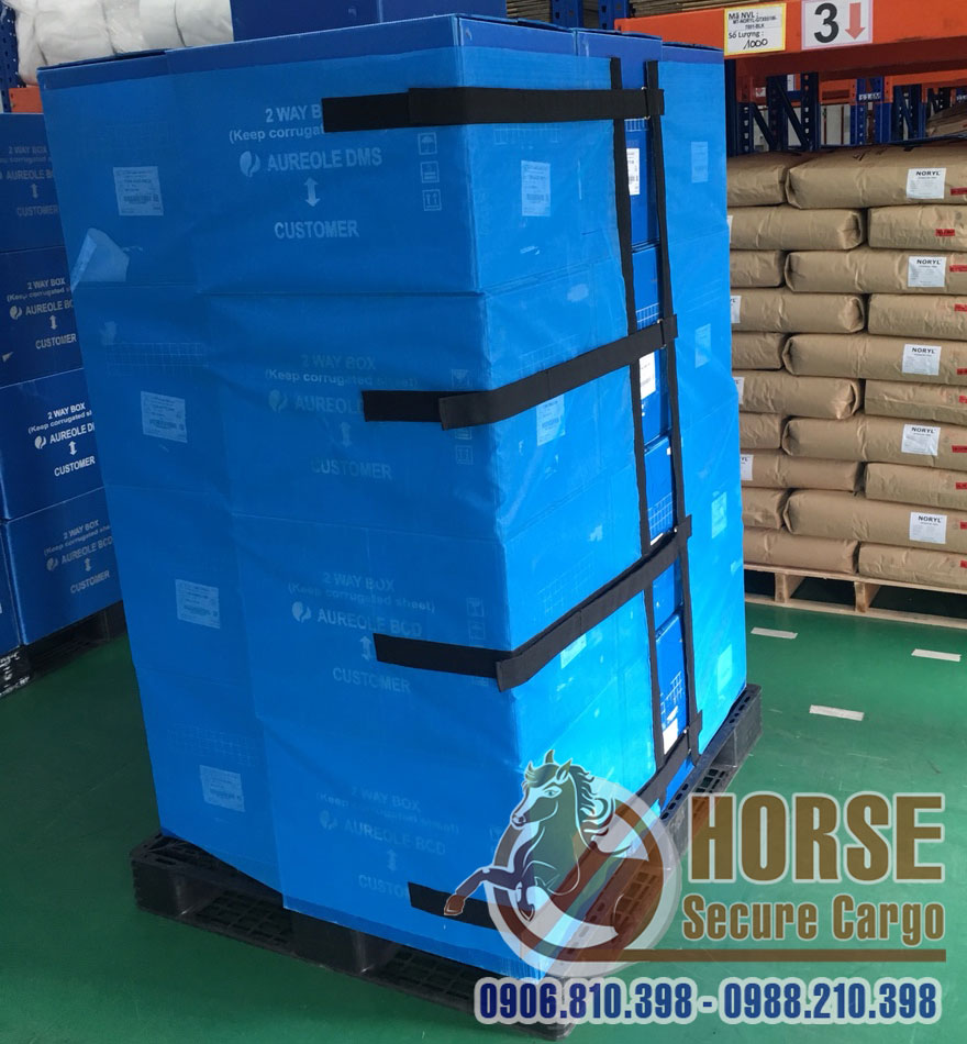 Ứng dụng lưới quấn pallet Ứng dụng lưới quấn pallet