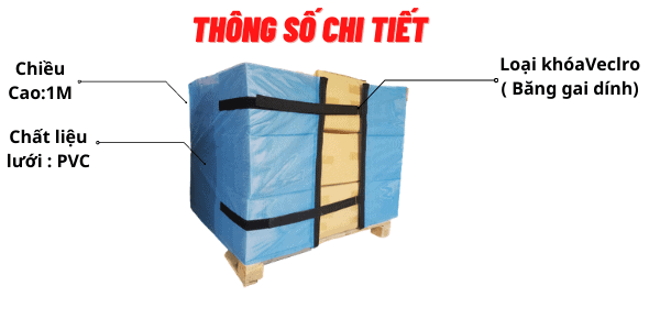 thông số chi tiết về mẫu lưới quấn pallet thương hiệu horse cao 1m sử dụng loại khóa verclo thông số chi tiết về mẫu lưới quấn pallet thương hiệu horse cao 1m sử dụng loại khóa verclo