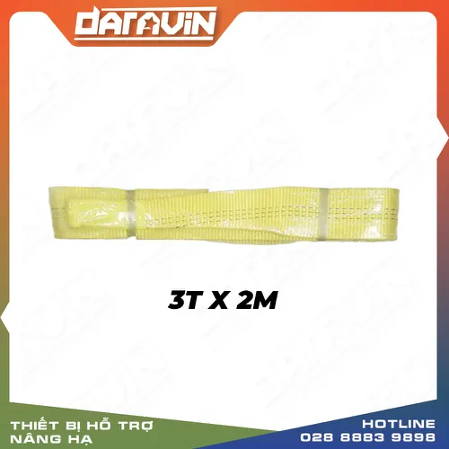 Dây cáp vải cầu hàng 3T x 2m