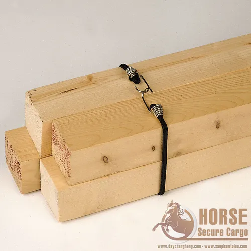 Dây thun tròn chằng hàng móc thép 25cm