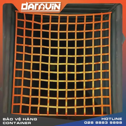 Lưới chắn container dây polyester mắt 30cm