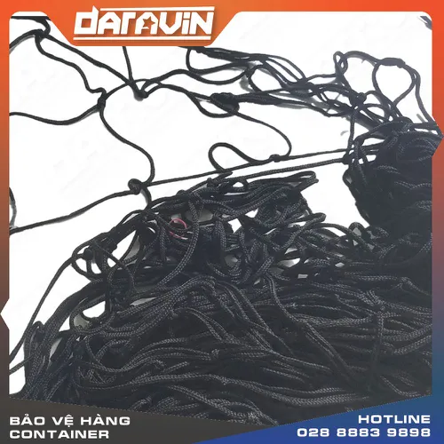 Lưới chắn container sợi PP phi 4 mắt 15cm