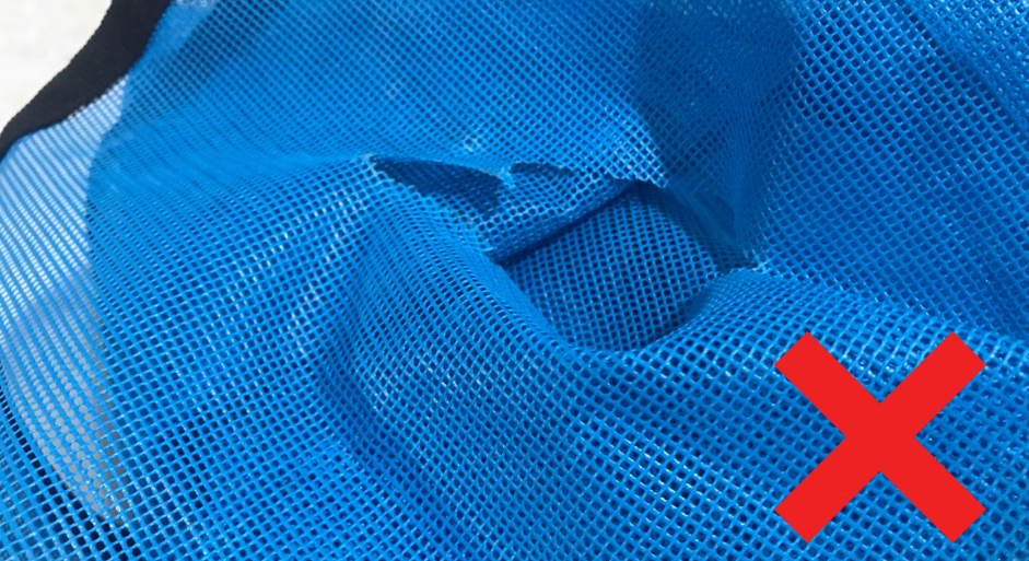 vết rách trên lưới quấn pallet vết rách trên lưới quấn pallet