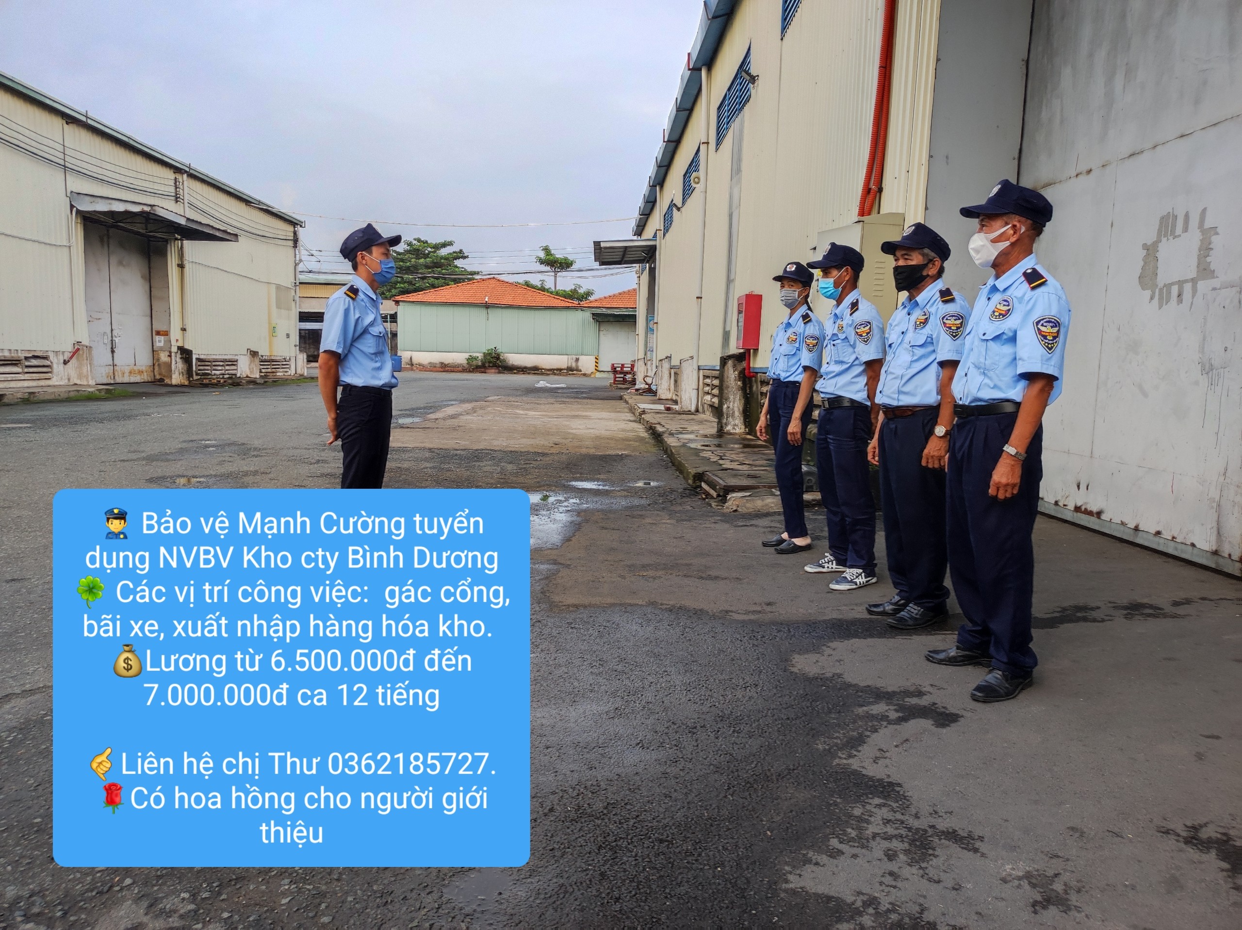Tuyển nhân viên bảo vệ Mạnh Cường Tuyển nhân viên bảo vệ Mạnh Cường